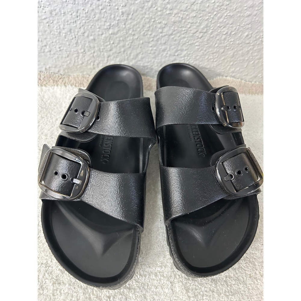 Birkenstock Arizona EVA Black Waterproof Two Strap Slide Sandals Womens 40 L9
